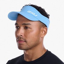 [2XU] 런 바이저 모자 (벨크로 타입) 2XU RUN VISOR, SKYBLUE