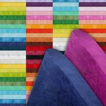 두성종이 인의예지 우리 한지 색운용지 640X940mm 28g (낱개1장), 05-황연두색