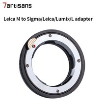 7artisans LM 닫기 초점 어댑터 링 카메라 마운트 Leica M L/FujiFX/ Nikon Z/Sony E /EOS-R, 01 LM to L mount gold