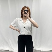 VANANA2 실키 나시 반팔자켓 여성 여름 투피스 세트 2color