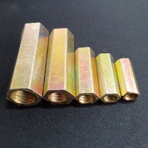 M6 육각연결너트 6mm/미리볼트 M6x30 연결너트, 1개