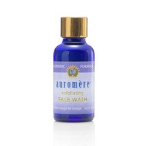 Auromere 아유르베다 각질 제거 페이스 워시 - 비건 천연 성분 GMO 프리 부드러운 페이셜 폴리쉬 및 클렌저 (1.6g(0.56온스))