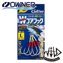 오너 와일드피싱 컬티바 와이어 코어훅 WF-21 갈치 삼치 부시리 지깅훅