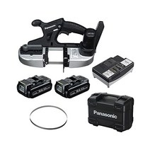 파나소닉 Panasonic EZ45A5 충전 밴드쏘 듀얼 144V 18V 호환 최대 절단기 직경 Φ25인치 635mm 본체만 배터리 팩 충전기 케이스 별도 판매 블랙 EZ45A5, 14.4V 고용량 5.0Ah, 단품