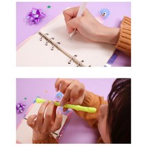 인싸 볼펜 특이한 귀여운 신기한 재밌는 문구 쓸데없는 선물, 화이트