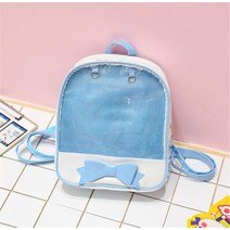 여성백팩 투명 하라주쿠 나비 매듭 Itabags 학교 가방 여성용 디자이너 Ita 책가방 볼사 백팩