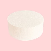 원형 스티로폼 케익 모형 1호 2호 3호 높이 100mm 슈가크레프트 크림클레이 아이싱연습, 원형)지름300mmx높이100
