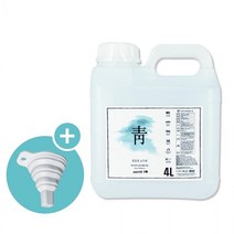 HOCL 치아염소산수 약국뿌리는소독제 리필용 4L 집소독, 맑을청 소독제 리필용 4L(깔때기포함)
