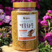 [2023년 생산] 지리산 바래봉 벌화분 1kg 국내산 비폴렌 찔레 다래 머루 벌화분, 찔레+다래+머루꽃 벌화분 1kg