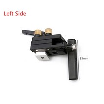 목공기계 목공공구 스케일 레일 마이 터 트랙 스톱 리미트 T-트랙 T-슬롯 스탠드 슈트 로케이터 게이지 울, 06 Track Stop Left