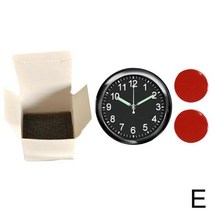 차량용 시계 자동차 쿼츠 전자 방수 대시 미니 자전거 자동 장식, 5.e