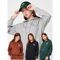 [아키클래식]깔금한 기본 여성 전용 루즈핏 테니스클럽 후디 티셔츠 4종