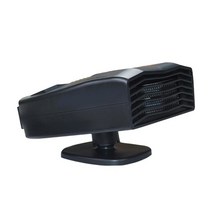 GHSHOP 360 ° 조정 자동차 히터 앞 Defogger Demister RV SUV 트레일러 모든 자동차 용 빠른 가열 AntiFog 가열 팬 워머, 12V, 검은색, ABS 플라스틱