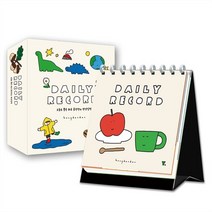 DAILY RECORD: 오늘도 좋은 하루 홍단단의 만년일력, 홍단단 저, 영진닷컴