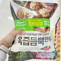 [홈플러스]풀무원_육즙듬뿍만두_400Gx2_, 아이스보냉백포장