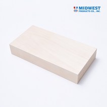 바스우드(Basswood) 블럭 50x152x304mm