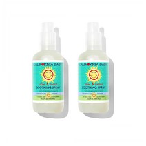 캘리포니아베이비 어린이 수딩 스프레이 알로에 & 아르니카, 192ml, 2개