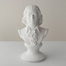 음악가 조각상 모차르트 미술 석고상 카페인테리어 29cm, 단품