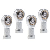 GHSHOP 4xM8 8mm 남성 볼 조인트로드 엔드 핸드 진동 베어링 볼트 나사 회전, 설명, 설명