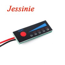 적산계 배터리 인산철 3.7V 1S 2S 3S 4s 5s 6S 7S 18650 리튬 이온 리포 납산 배터리 레벨 표시기 테스터, 03 6S