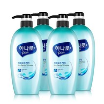 애경 하나로 샴푸 비듬두피케어 680ml, 4개