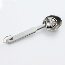 베이킹 스텐 계량스푼 계량수저 4종세트 DD-10308, 본상품선택