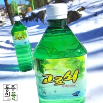 동주의뜰 백두대간 고로쇠물 고로쇠수액 고로쇠 6개 12개, 1.5L 12개입