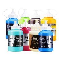 미술용 아크릴컬러물감 낱색 알파색채 500ml 1개, 941번 바이올렛