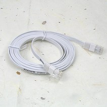 CAT.6 평면 플랫 다이렉트 랜 케이블 LAN cable 3m 인터넷 연결 선 라인 Direct C2993 RJ45 PC 컴퓨터 네트워크 허브 공유기 와이파이 공유