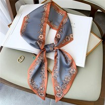 150cm 가느다란 스카프 쁘띠롱여춘추신상 헤어밴드장식 여름 코디셔츠(15x150cm)
