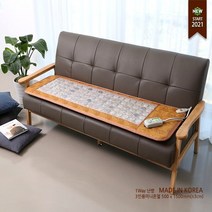 김수자 소파용 3인용 옥돌 온열매트&옥돌방석, 50*160
