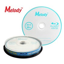 [멜로디]공블루레이 6배속 50GB BDR DL 10P CAKE, 상세페이지 참조