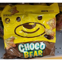 노브랜드 초코 베어 과자 300그램 (12개입) * 3봉지 NOBRAND CHOCO BEAR COOKIE 300G X 3, 셋
