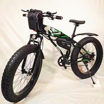 남성용 전기 자전거 산악 스노우 바이크 접이식 eBike 성인용 팻 타이어 48V 리튬 배터리 1000W, [01] 1000W48V20AH