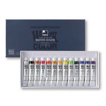 신한 전문가용 수채화 물감 7.5ml 13색, 30개