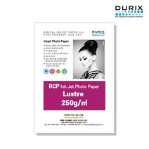 두릭스 러스터 250g [A4 50매] DURIX RCP Photo Paper Lustre