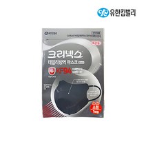 KF94 KF80 크리넥스 데일리방역마스크 라이트핏 30매 미세먼지 및 감염원차단 대형 중형 소형, 크리넥스 KF94, 블랙 소형