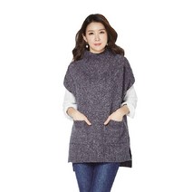 (아)하이넥포켓울니트베스트