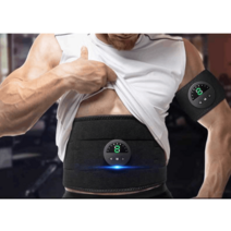 복부 뱃살다이어트 진동 복근 뱃살빼는기계 기구, 벨트 1개 충전식