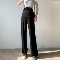 임부복바지 임산부바지 넓은 다리 바지 여성용 높은 허리 임산부 여름 착용 얇은 용