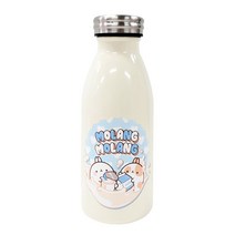 몰랑이 어린이 집 돌 아기 유아 아이 첫 빨대 컵 물컵 스텐보틀 350ml