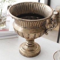 빈티지 거실소품 꽃 럭셔리 화분받침대 디자인소품, 상세페이지 참조