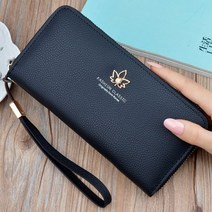 큐빅 여성 장지갑 40대여성지갑 머니클립 지폐 카드 파우치 2색