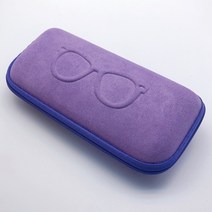 1+1안경 선그라스 케이스 지퍼형 고급 스웨이드원단