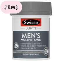 스위스 남성 멀티비타민 120정, 1개, 120개