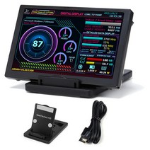 보조모니터 AIDA64 컴퓨터 보조 화면 용 5 인치 IPS 모니터 CPU GPU RAM HDD LCD 디스플레이 데스크탑용 36, 02 Monitor Set B