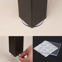 쇼파 소파 밀림방지 패드 테이블 식탁 책상 미끄럼방지 스티커 4P, 쇼파 사각, 1개