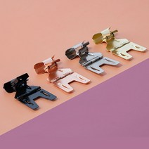 아트사인 경첩네임택 5P 상품 베이커리 이름표 홀더 가격표 꽂이 쇼클립, 실버 5P