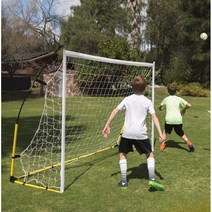 접이식 축구 간이 골대 휴대용 풋살 미니 네트 그물, 0.85x2x3m 블루-대형, 1개