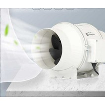 시코로팬 송풍기 산업용 공업용 환기팬 업소용주방 배풍기, 5인치 HF-125P 블루(2단), 1개